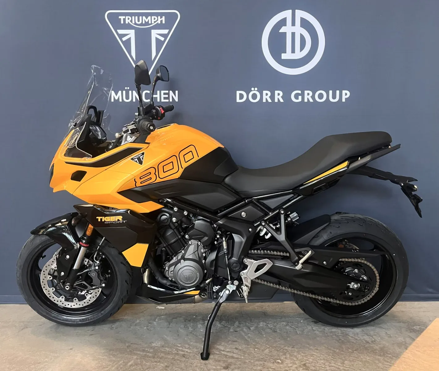Triumph Tiger Sport 800 proposta da un concessionario specializzato a Monaco di Baviera, Germania, foto principale